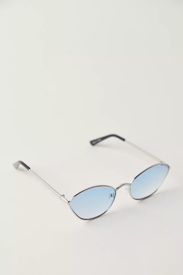 Ashley Metal Cat-Eye Sunglasses