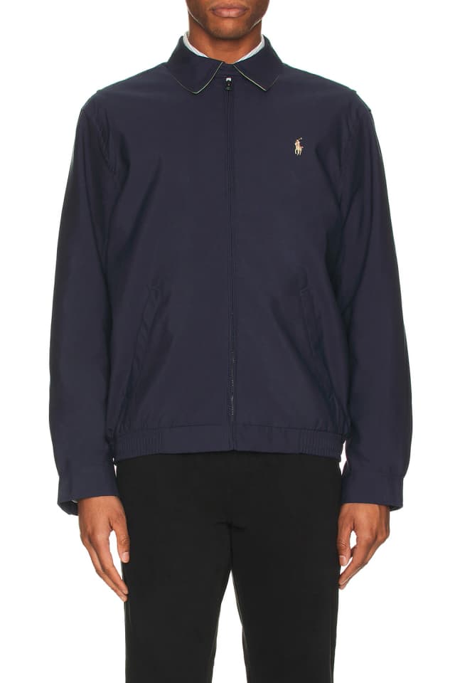 Bi-Swing Windbreaker in Navy