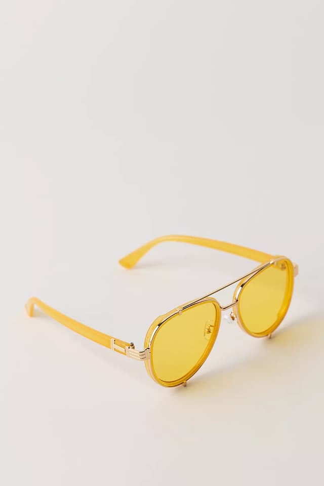Wesley Oversized Aviator Sunglasses