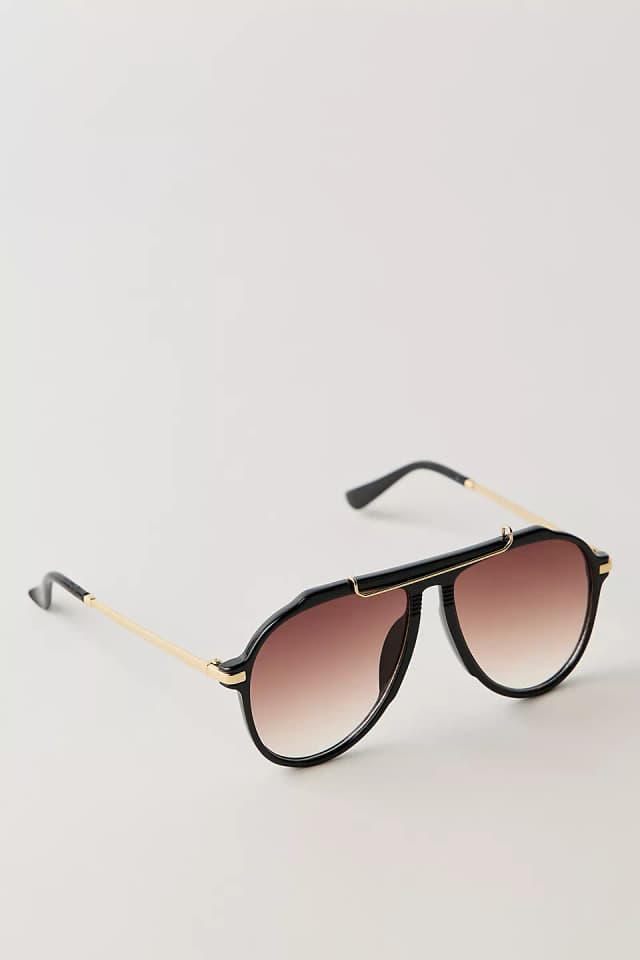 Ventura Oversized Aviator Sunglasses